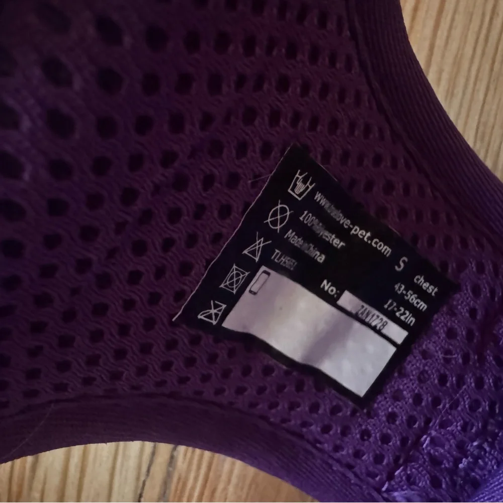 Like New Truelove Purple Dog Harness